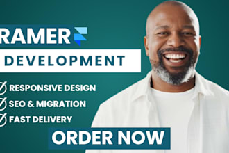 framer development, framer ecommerce, fix framer landing design as framer expert