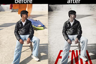 do basic photo editing and background removal