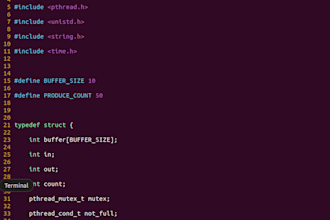 review, debug and fix ai generated c code