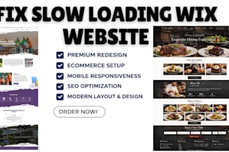 fix slow loading wix website fix non functionbutton on wix, wix website design