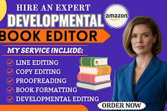 proofread your manuscript, edit novel, sci fic,  developmental book editing