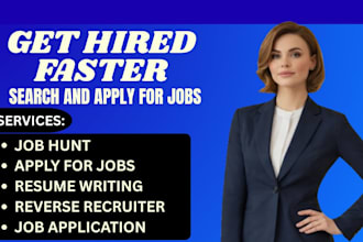 job search, apply for job, job hunting, reverse recruiter, job application