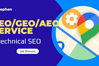 boost your website local SEO, GEO and aeo to rank your site on google search