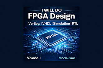 design fpga projects using verilog or vhdl