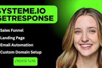 create getresponse funnel setup email marketing email automation  newsletters