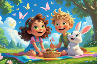 do 3d children book illustration