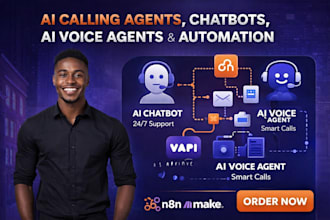 build ai voice agents, ai calling agents, chatbots, and automation with vapi