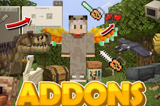 create a high standard minecraft bedrock addon