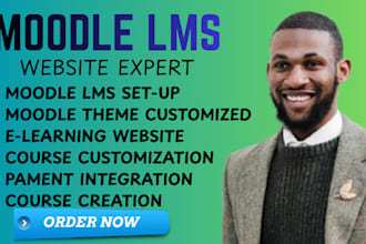 install update setup moodle course website customize moodle theme bug fix