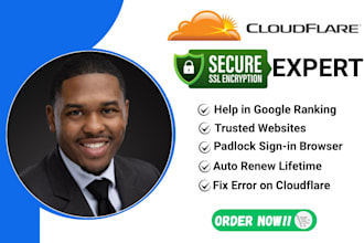 setup cloudflare CDN, SSL and fix cloudflare errors