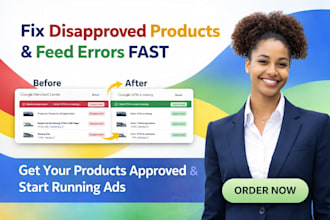 fix products feed errors for google merchant center fix disapproved products