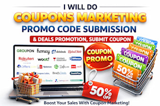 do coupons marketing, promo code submission, deals promotion, submit coupon