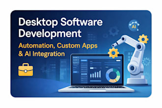 build custom desktop software with or without ai
