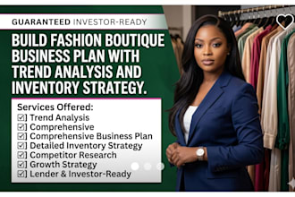 build fashion boutique business plan with trend analysis and inventory strategy