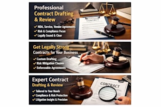 provide expert contract drafting and review