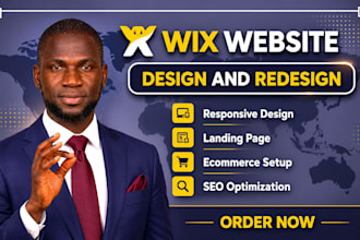 build wix website redesign, wix website development, wix website redesign