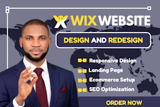 build wix website redesign, wix website development, wix website redesign design