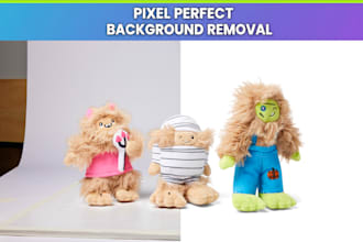 do professional image cut out, background removal, and alpha masking
