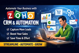 setup zoho crm zoho one zoho automation and ecommerce integration