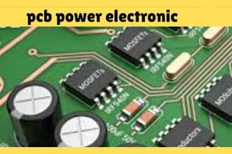 design professional pcb for power electronics, converters and motor driver