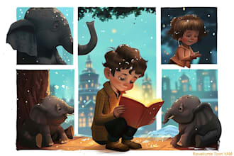 illustrate your childrens story book