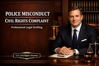 draft a powerful police misconduct civil rights complaint