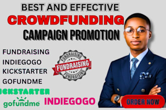 create, promote crowdfunding campaign kickstarter, indiegogo, gofundme, patreon