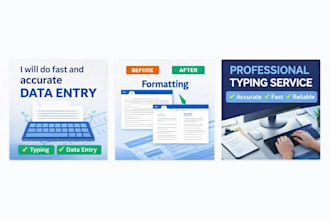 do typing and document formatting