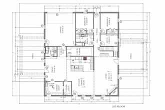 2d plan drafting house blueprints autocad architectural drafting archicad design