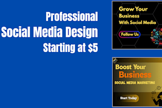 modern social media post design using canva