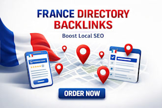 build high authority france directory backlinks for your business SEO
