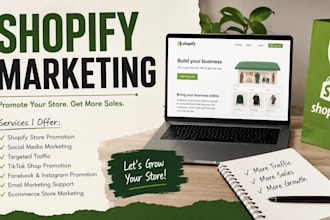 boost shopify sales with shopify marketing and ecommerce promotion