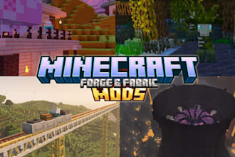 make a minecraft mod in neoforge fabric or forge