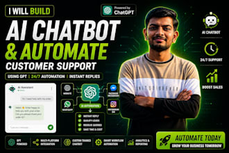 build chatgpt ai chatbot for your business