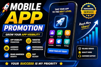 rate on play store and app store with professionally download