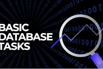 write sql queries for your database tasks