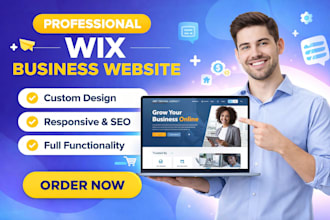 build a clean and high converting wix website
