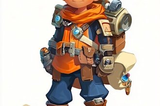 create 2d game characters and sprite sheets