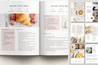 write healthy cookbook recipe, cookbook formatting and design, cookbook writer