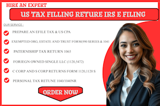 us tax return as a licensed CPA for individuals and companies