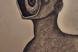 draw a realistic sketching
