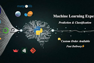 build machine learning models for prediction, classification