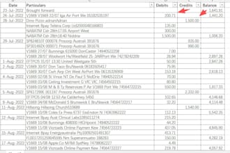 convert bank statement, PDF to excel or CSV format