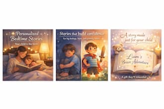 write a personalized bedtime story for your child with meaningful life lessons