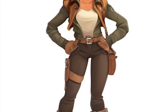 design professional characters for 2d games in unity