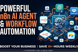 do n8n ai agent automation workflow, custom ai agents n8n workflow