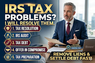 handle irs audits remove tax liens and settle your tax debt fast