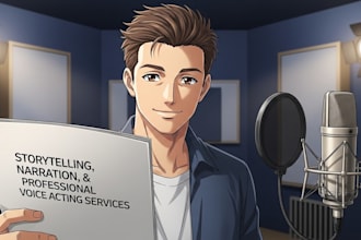 be your male actor voiceover for erotic nsfw video game,storytelling,narration