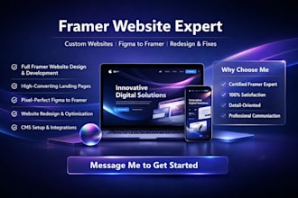framer website develop framer website design framer developer framer website
