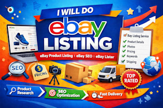 do ebay listing ebay product listing ebay SEO ebay lister